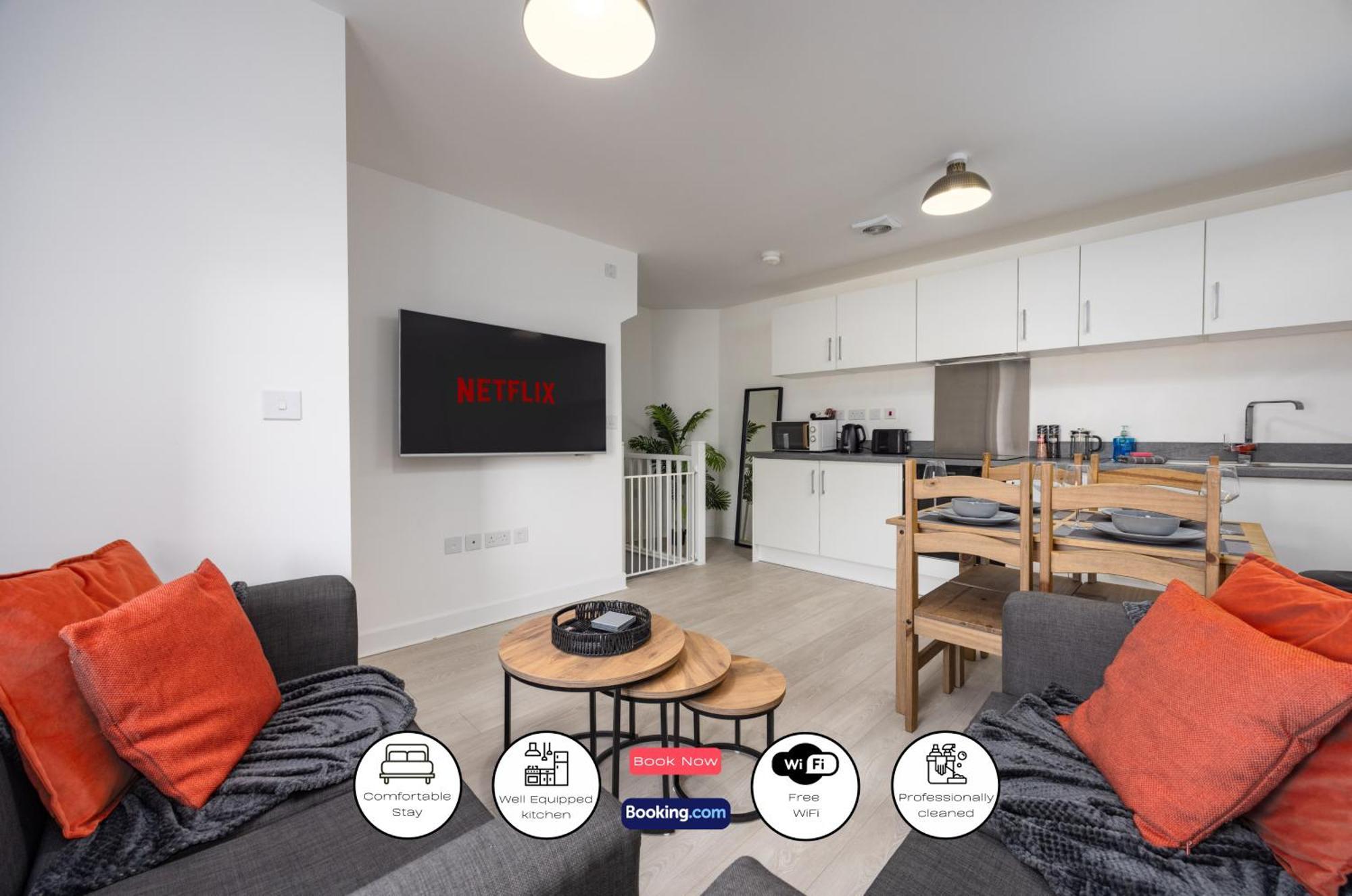 Cosy Retreat By Haven Escapes Short Lets & Serviced Seacroft With Free Off-street Parking & Pet-friendly *